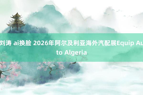 刘涛 ai换脸 2026年阿尔及利亚海外汽配展Equip Auto Algeria