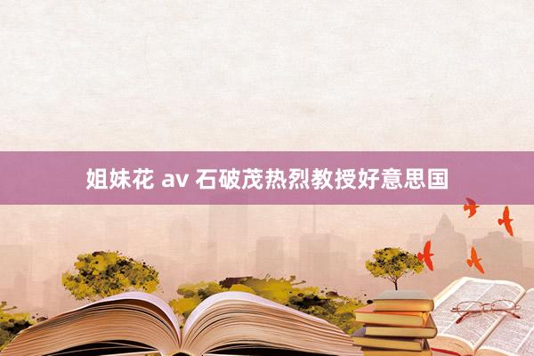 姐妹花 av 石破茂热烈教授好意思国